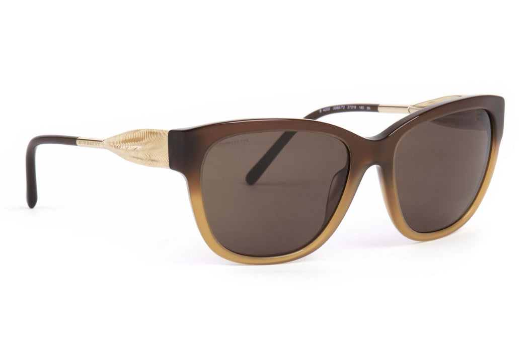 Burberry BE 4203 3369-73 - Brown Gradient-Hazelnut-Brown by Burberry - 57-18-140 mm Sunglasses