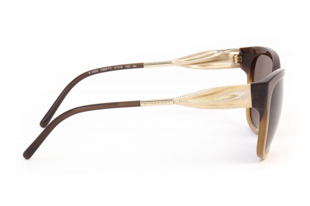 Burberry BE 4203 3369-73 - Brown Gradient-Hazelnut-Brown by Burberry - 57-18-140 mm Sunglasses