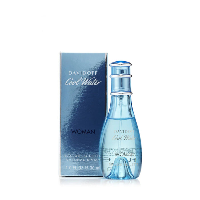 Cool Water de Davidoff para mujeres - Spray EDT de 1 oz