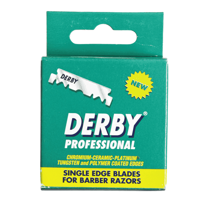 Derby Prof Single Edge Razor Blades Hanging | Free Shipping