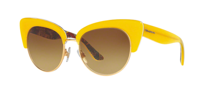 Dolce and Gabbana DG 4277 3035-2L - Top Yellow Handcart-Yellow Gradient by Dolce and Gabbana for Women - 52-17-135 mm Sunglasses