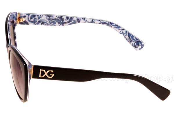 Dolce and Gabbana DG 4217 2994-8G - Blue-White-Grey Gradient by Dolce and Gabbana for Women - 54-18-140 mm Sunglasses