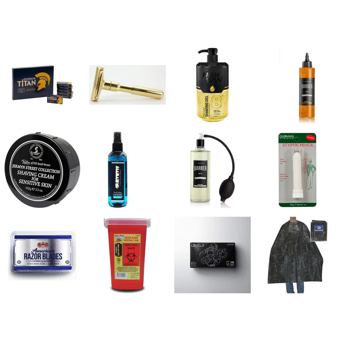 Retail Shaving Service Set