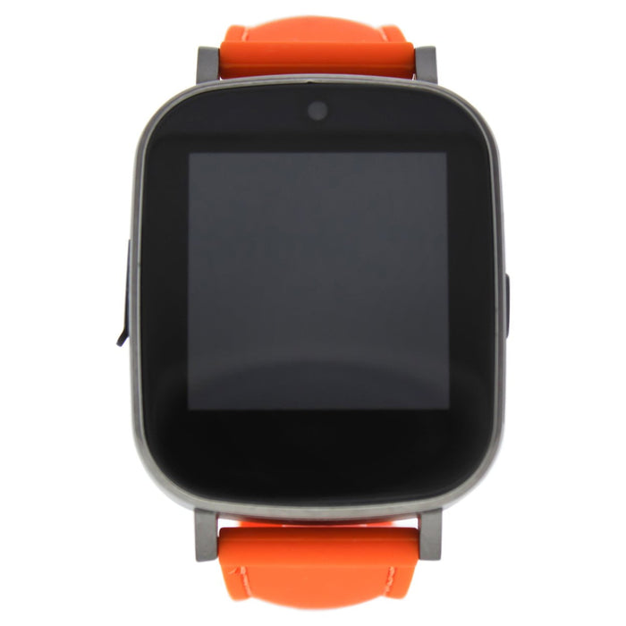 EK-G4 Montre Connectee Orange Silicone Strap Smart Watch by Eclock for Men - 1 Pc Watch