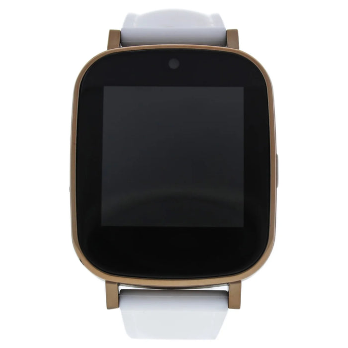 EK-G2 Montre Connectee Bronze/White Silicone Strap Smart Watch by Eclock for Men - 1 Pc Watch