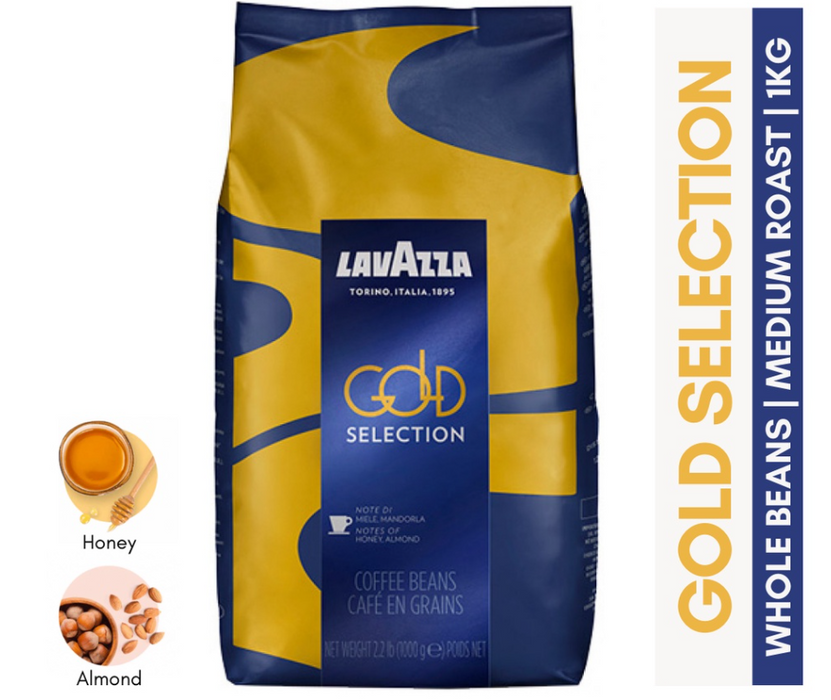 Gold Selection Filtro Light Roast Coffee Beans by Lavazza for Unisex - 35.2 oz Coffee