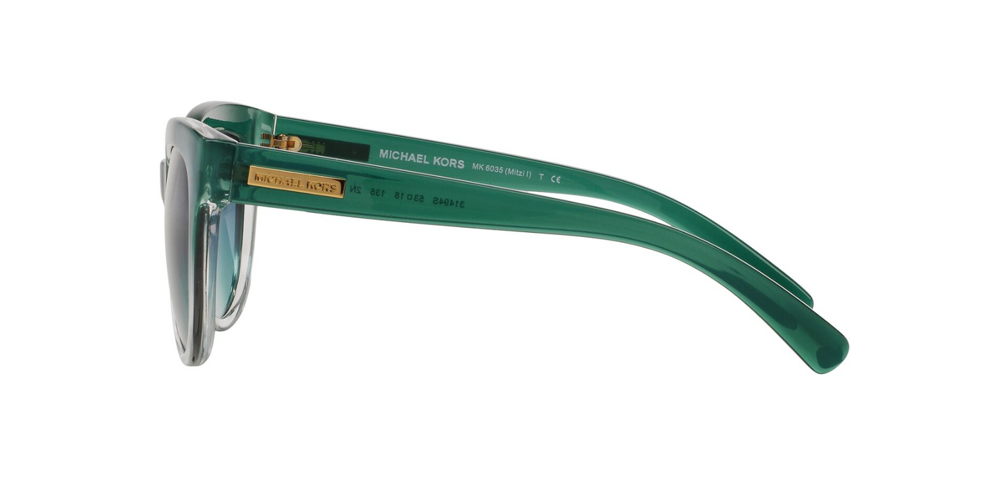 Michael Kors MK 6035 31494S Mitzi I - Green-Teal Gradient by Michael Kors for Women - 53-18-135 mm Sunglasses