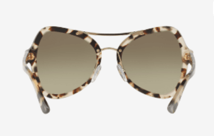 Prada SPR 18S UAO-4K1 - Spotted Opal Brown-Green Gradient by Prada for Women - 55-20-135 mm Sunglasses