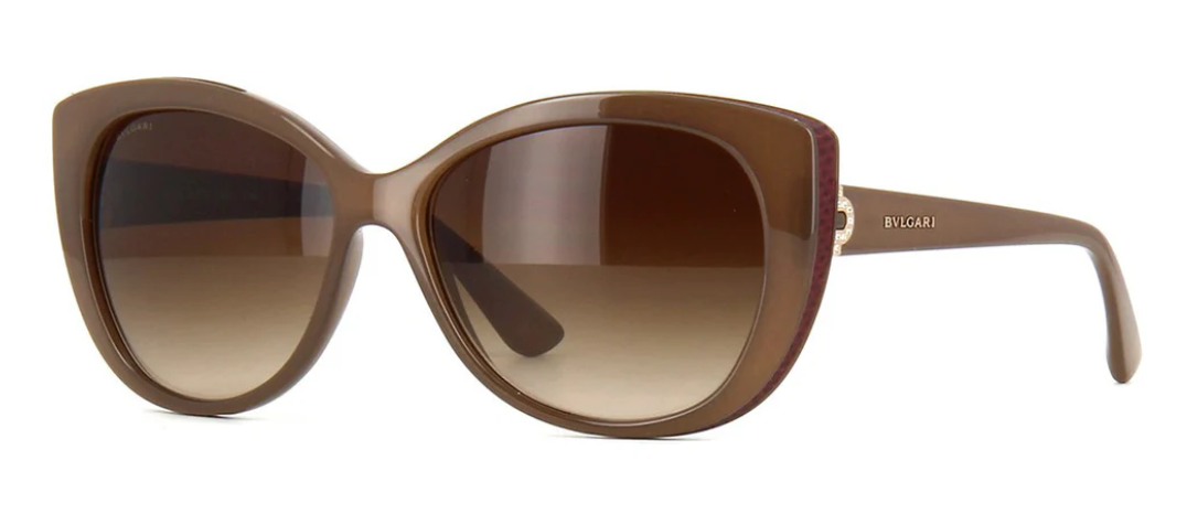 Bvlgari BV8157 BQ 1111-13 - Turtledove Brown-Brown by Bvlgari for Women - 57-15-135 mm Sunglasses