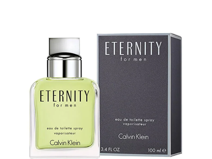 Eternity de Calvin Klein pour homme - Spray EDT de 3,4 oz (testeur)