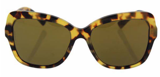 Dolce and Gabbana DG 4244 512-73 - Havane-Marron clair par Dolce and Gabbana pour Femme - 57-17-140 mm Lunettes de soleil