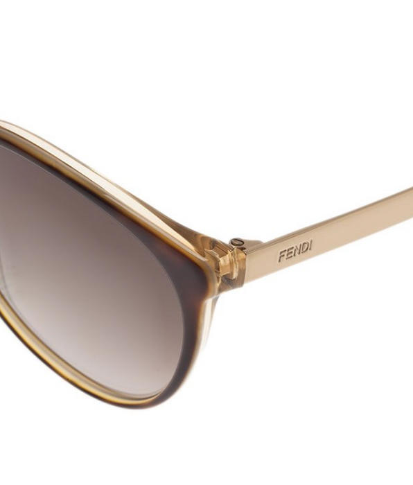 Fendi FF 0078-S DVOHA - Havana Pearl Honey Rose Gold by Fendi for Women - 54-19-140 mm Sunglasses