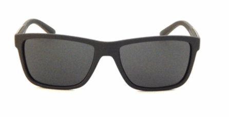 Giorgio Armani AR 8046 5330-87 - Grey-Grey by Giorgio Armani for Men - 58-17-140 mm Sunglasses