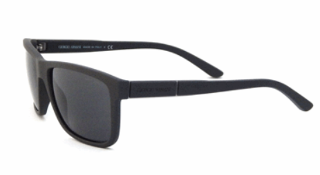 Giorgio Armani AR 8046 5330-87 - Grey-Grey by Giorgio Armani for Men - 58-17-140 mm Sunglasses