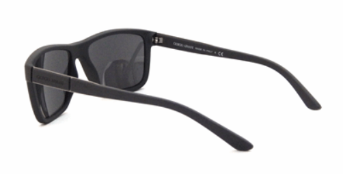 Giorgio Armani AR 8046 5330-87 - Grey-Grey by Giorgio Armani for Men - 58-17-140 mm Sunglasses