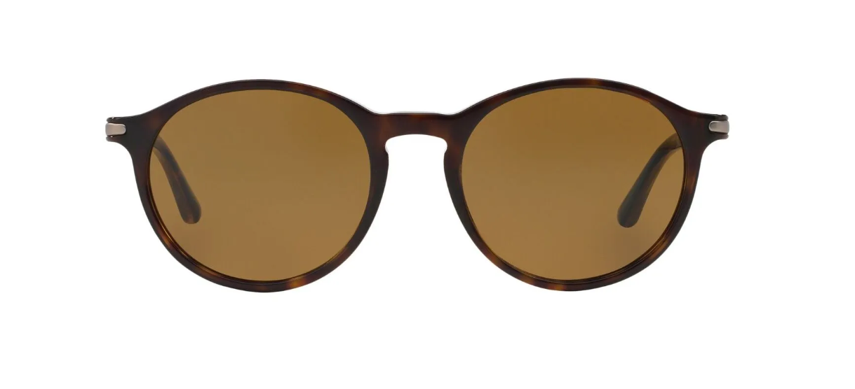 Giorgio Armani AR 8009 5026-83 - Havana-Brown Polarized by Giorgio Armani for Unisex - 52-19-140 mm Sunglasses