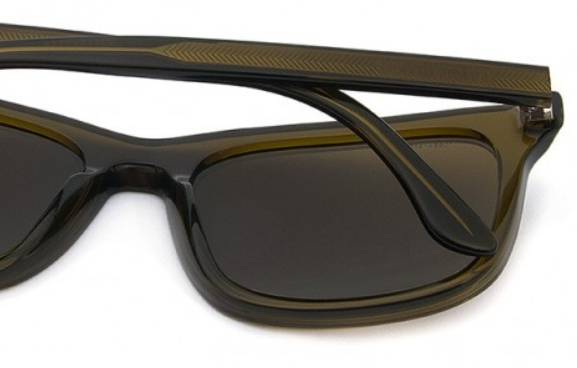 Giorgio Armani AR 8066 5439-73 - Transparent Green-Brown by Giorgio Armani for Men - 56-19-140 mm Sunglasses