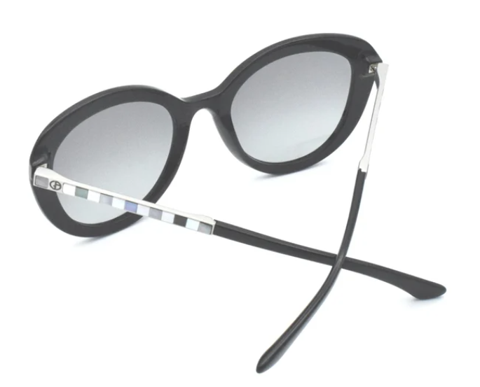 Giorgio Armani AR 8065H 5017-11 - Black-Grey Gradient by Giorgio Armani for Women - 52-21-140 mm Sunglasses