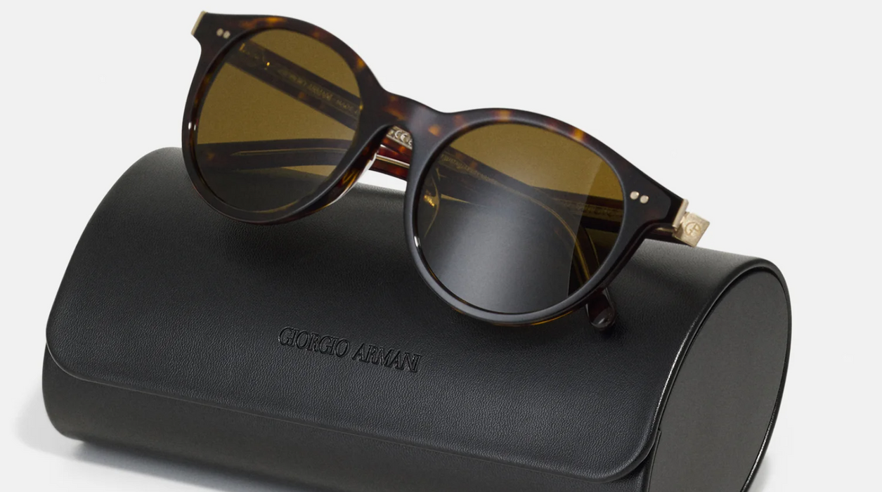 Giorgio Armani AR 8060 5026-53 Frames of Life - Havana-Dark Brown by Giorgio Armani for Men - 50-21-145 mm Sunglasses