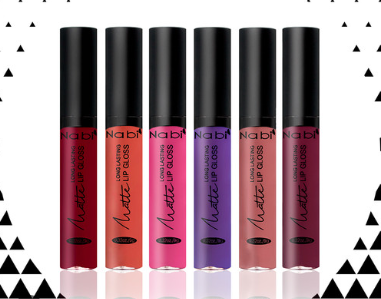 Nabi Cosmetics Set Display Brillo de Labios Mate 144 piezas