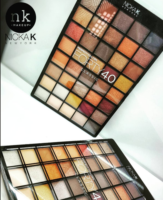 NICKA K Perfect 40 Classic Eyeshadow Palette