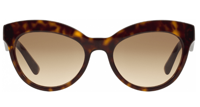 Prada SPR 23Q 2AU-3D0 - Havana-Light Brown Gradient Light Grey by Prada for Women - 53-19-140 mm Sunglasses