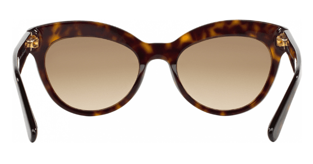 Prada SPR 23Q 2AU-3D0 - Havana-Light Brown Gradient Light Grey by Prada for Women - 53-19-140 mm Sunglasses