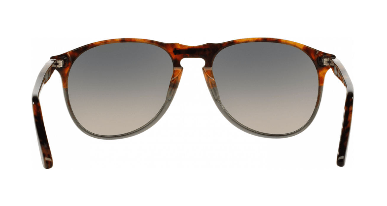 Persol PO9649S 1023-M3 - Fuoco e Ardesia-Grey Gradient Polarized by Persol for Men - 52-18-145 mm Sunglasses