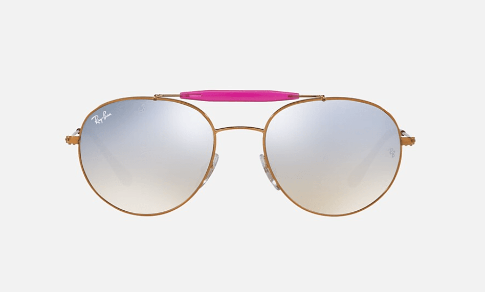 Ray Ban RB 3540 198-9U - Bronze-Copper-Silver Gradient by Ray Ban for Women - 53-18-140 mm Sunglasses