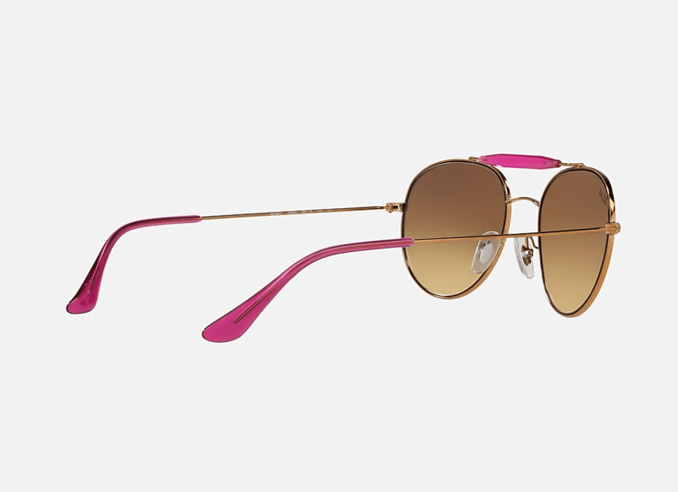 Ray Ban RB 3540 198-9U - Bronze-Copper-Silver Gradient by Ray Ban for Women - 53-18-140 mm Sunglasses