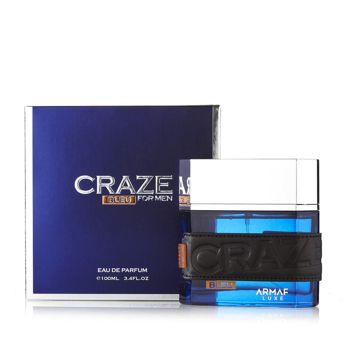 Craze Bleu by Armaf for Men - 3.4 oz EDP Spray