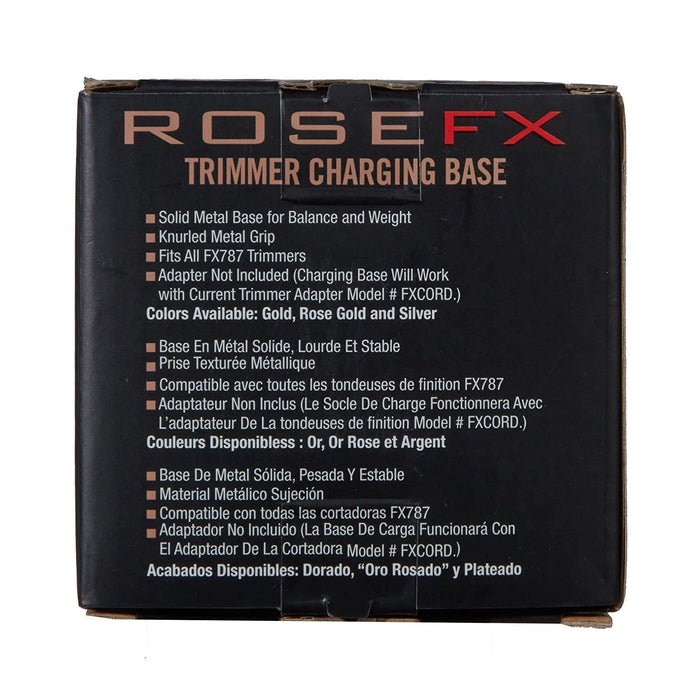 BabylissPRO Metal Collection Clipper Charging Base - Rose Gold