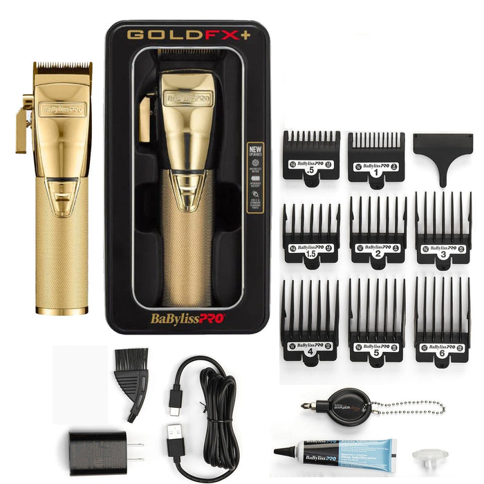 BabylissPRO GoldFX All-Metal Lithium Clipper – BB-FX870NG