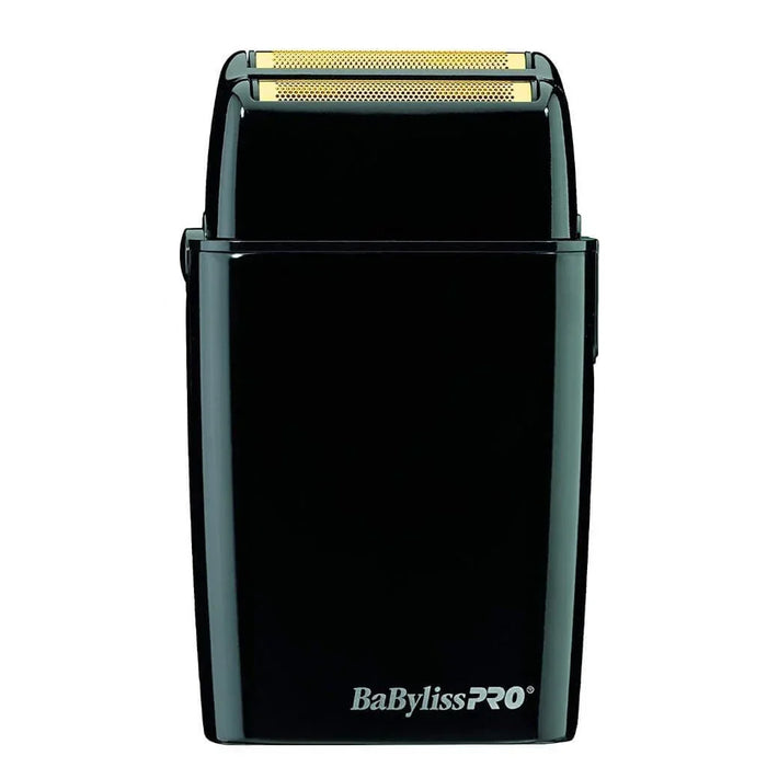 BaBylissPRO® FOILFX02™ Cordless Black Metal Double Foil Shaver