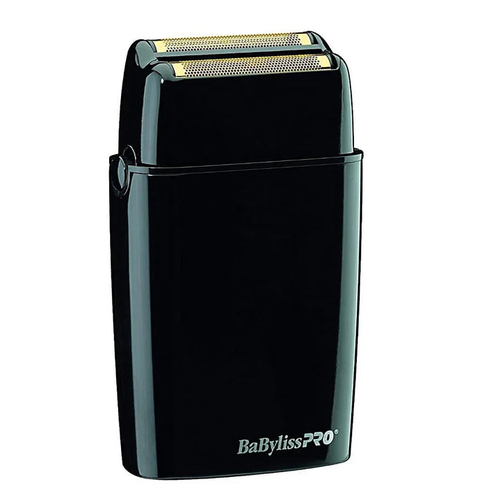BaBylissPRO® FOILFX02™ Cordless Black Metal Double Foil Shaver