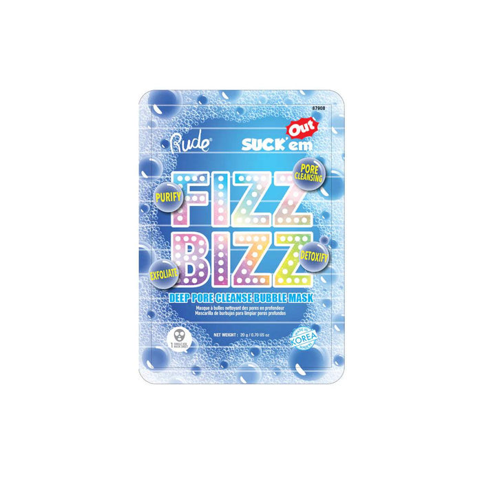 RUDE Fizz Bizz Deep Cleanse Bubble Mask