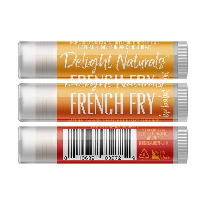 Bálsamo labial French Fry - Paquete de tres
