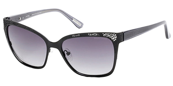 Guess Gm 742 02B Marciano - Matte Black-Gradient Smoke by Guess for Women - 57-17-135 mm Sunglasses