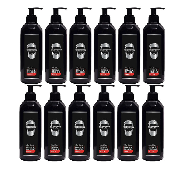 Gummy After Shave Cream Cologne Invite 13.5 oz - Multipack