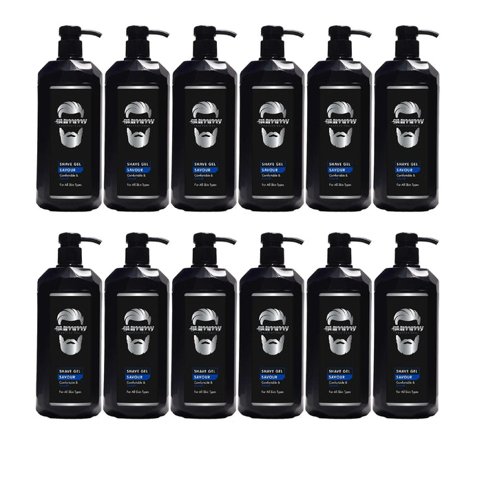 Gummy Shave Gel Savour 33.8 oz - Multipack