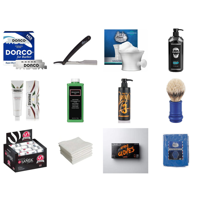 Premium Shaving Service Set