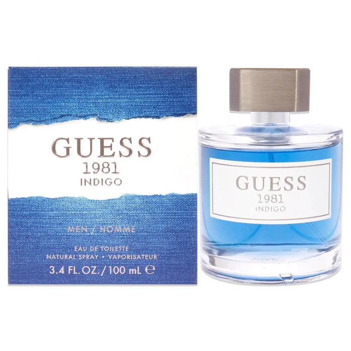 Guess 1981 Indigo de Guess para hombres - EDT en aerosol de 3.4 oz (probador)