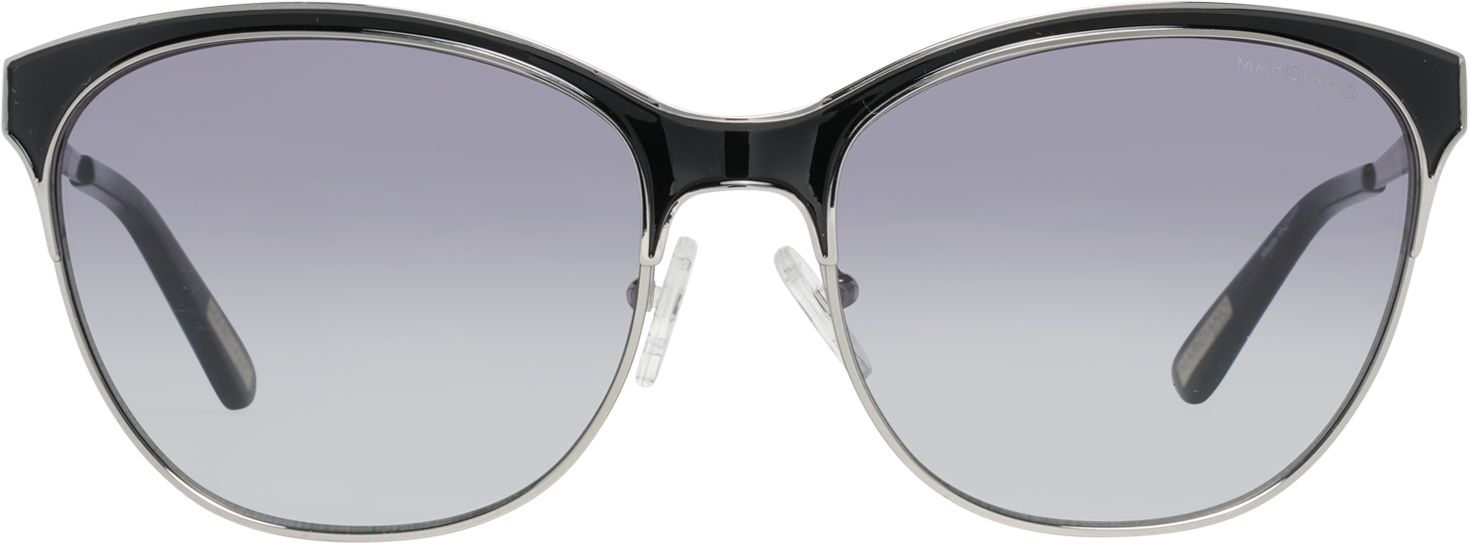 Guess GM 0750 01B Marciano - Shiny Black-Grey Gradient by Guess for Women - 57-17-135 mm Sunglasses