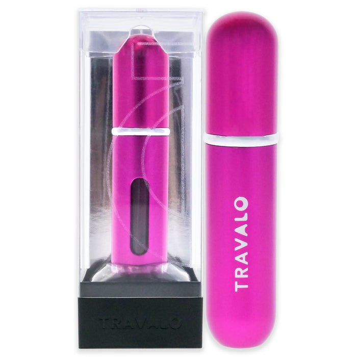 Classic Perfume Atomizer - Pink by Travalo for Unisex - 0.17 oz Refillable Spray (Empty)