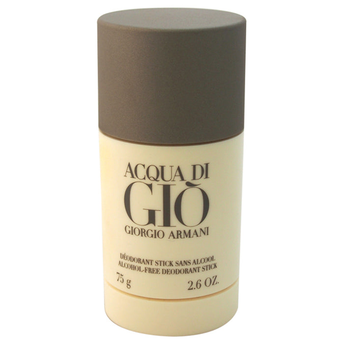 Acqua Di Gio de Giorgio Armani pour hommes - Stick déodorant sans alcool 2,6 oz