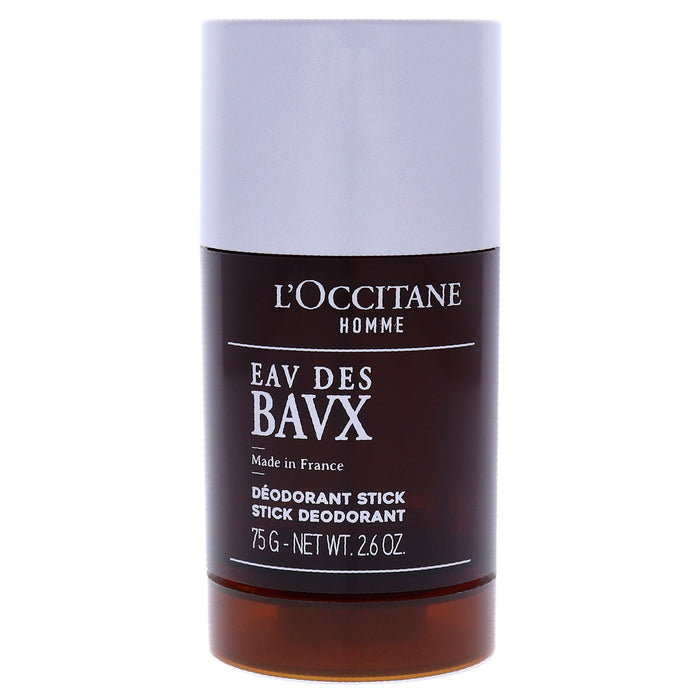 Déodorant Bavx Stick de LOccitane pour hommes - Déodorant Stick 2,6 oz