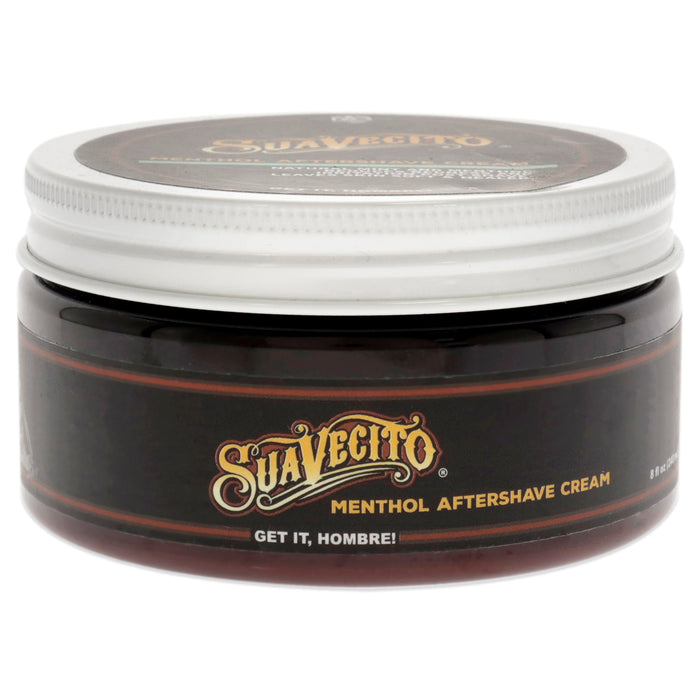 Crème après-rasage Mentol de Suavecito pour hommes 8 oz après-rasage