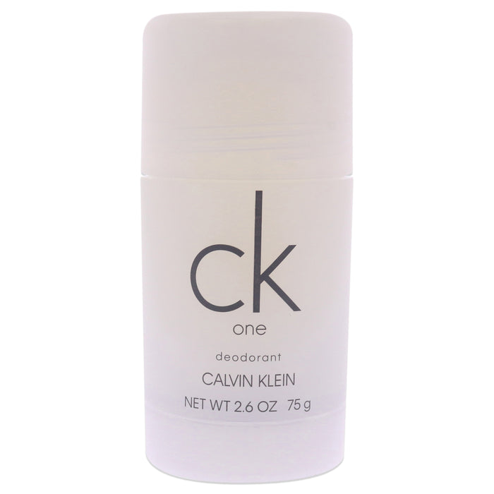 CK One de Calvin Klein pour unisexe - Déodorant Stick 2,6 oz