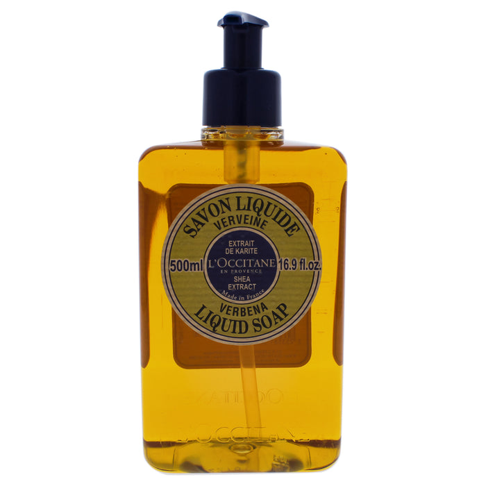 Savon liquide au beurre de karité - Verveine de LOccitane pour unisexe - Savon liquide 16,9 oz