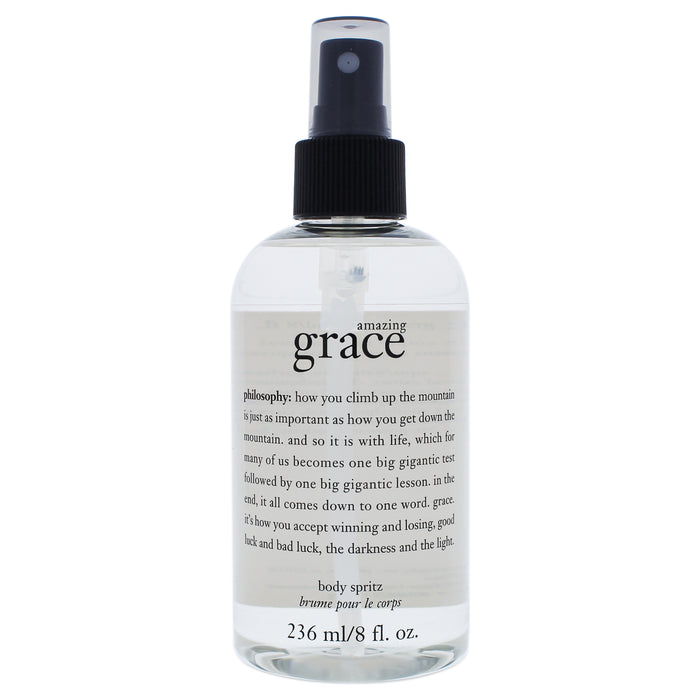 Amazing Grace Body Spritz de Philosophy para mujeres - Spray corporal de 8 oz
